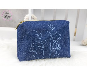 Stickdatei - Blumen Line Art